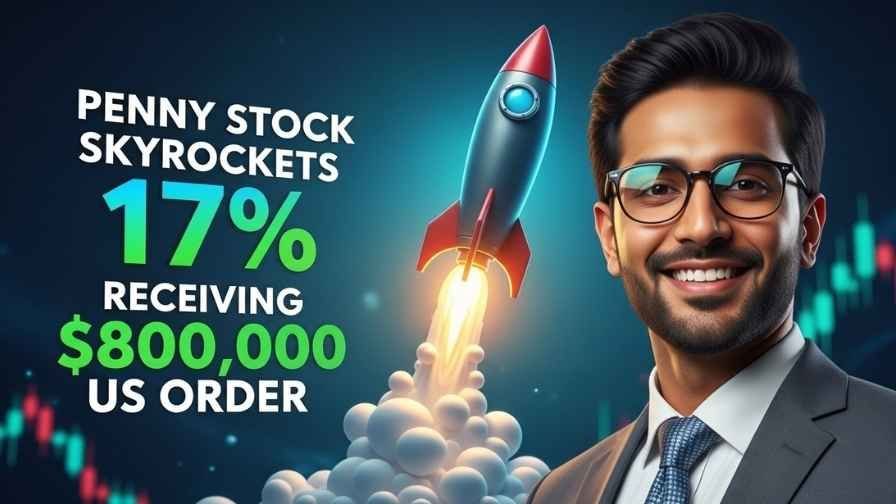 Penny Stock Sky Rocket With 800000 US Order