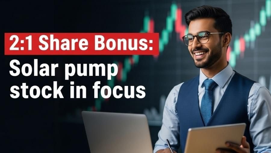 Solar Pump Stock 2 1 Bonus Share Announcement