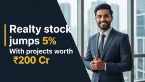 Realty Stock 5 Percente Up With 200Cr Project